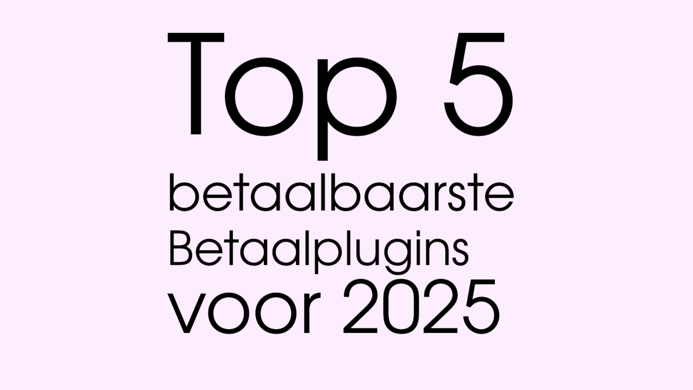 Top 5 betaalbaarste Betaalproviders