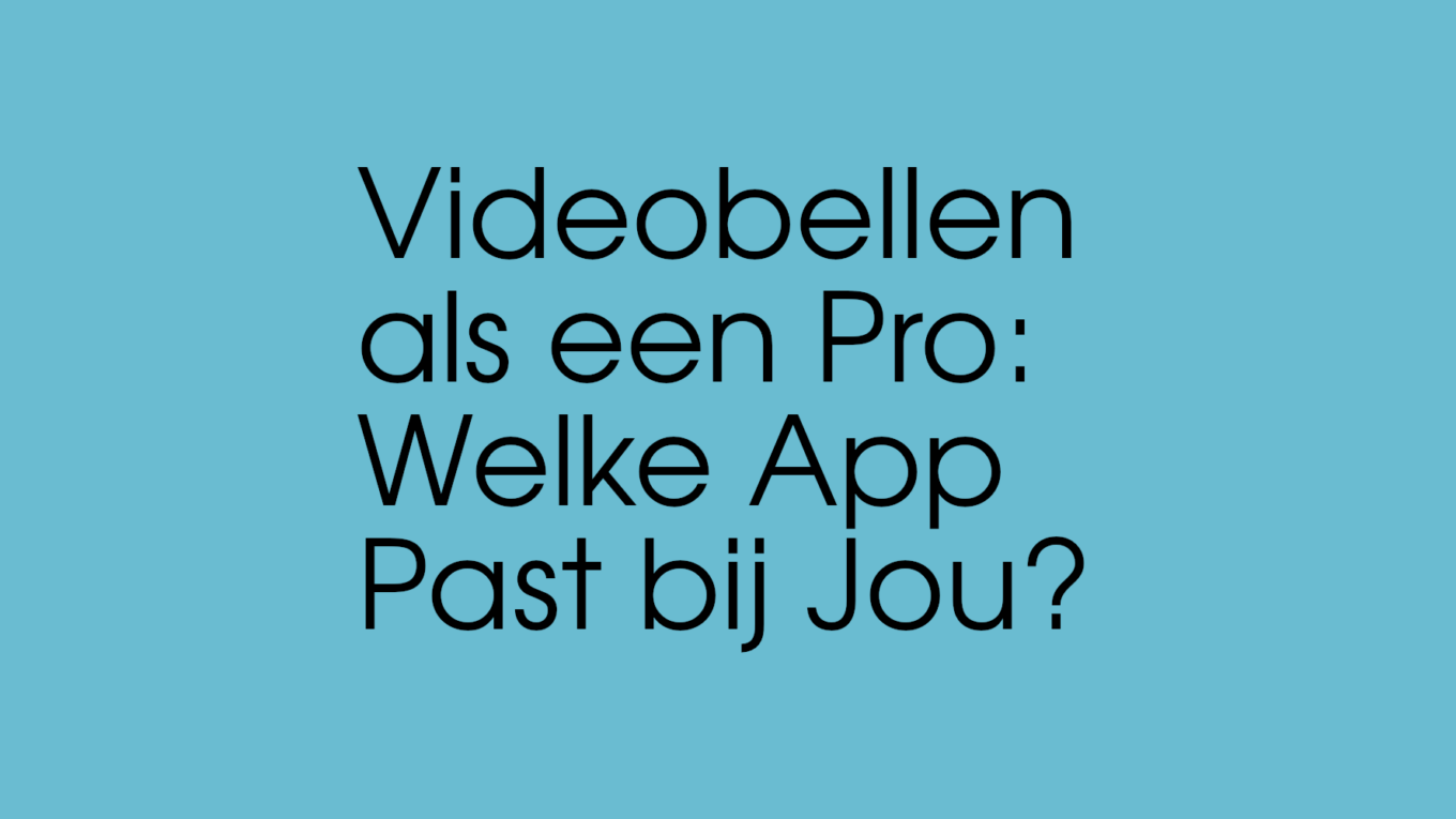 videobellen