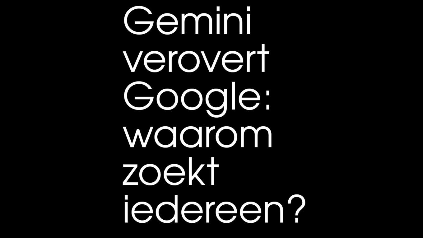 Gemini verovert Google