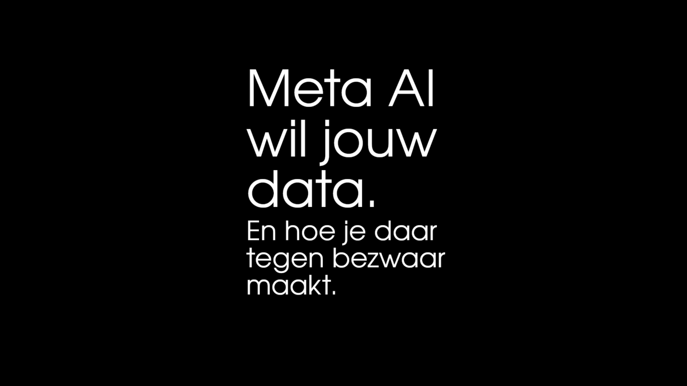 Meta AI Wil Jouw Data