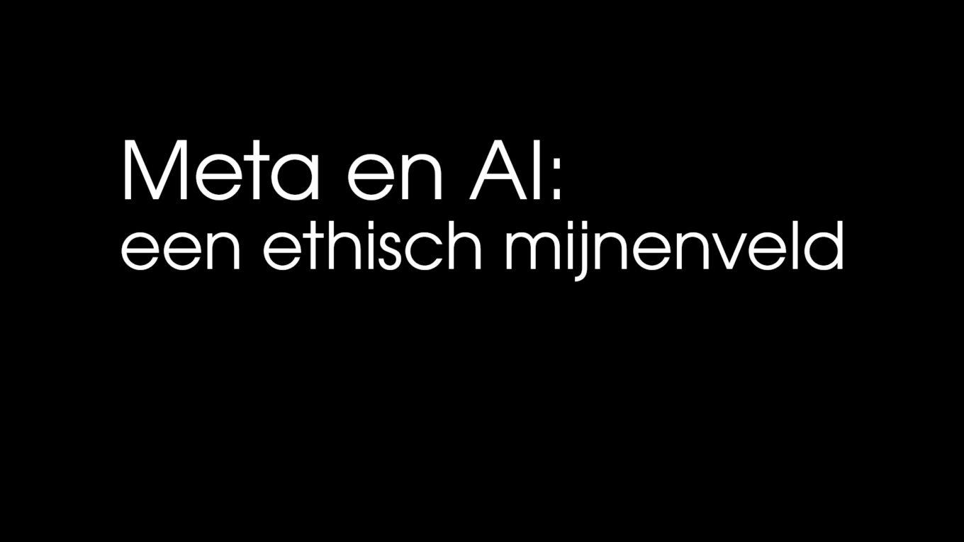 Meta en AI: een ethisch mijnenveld