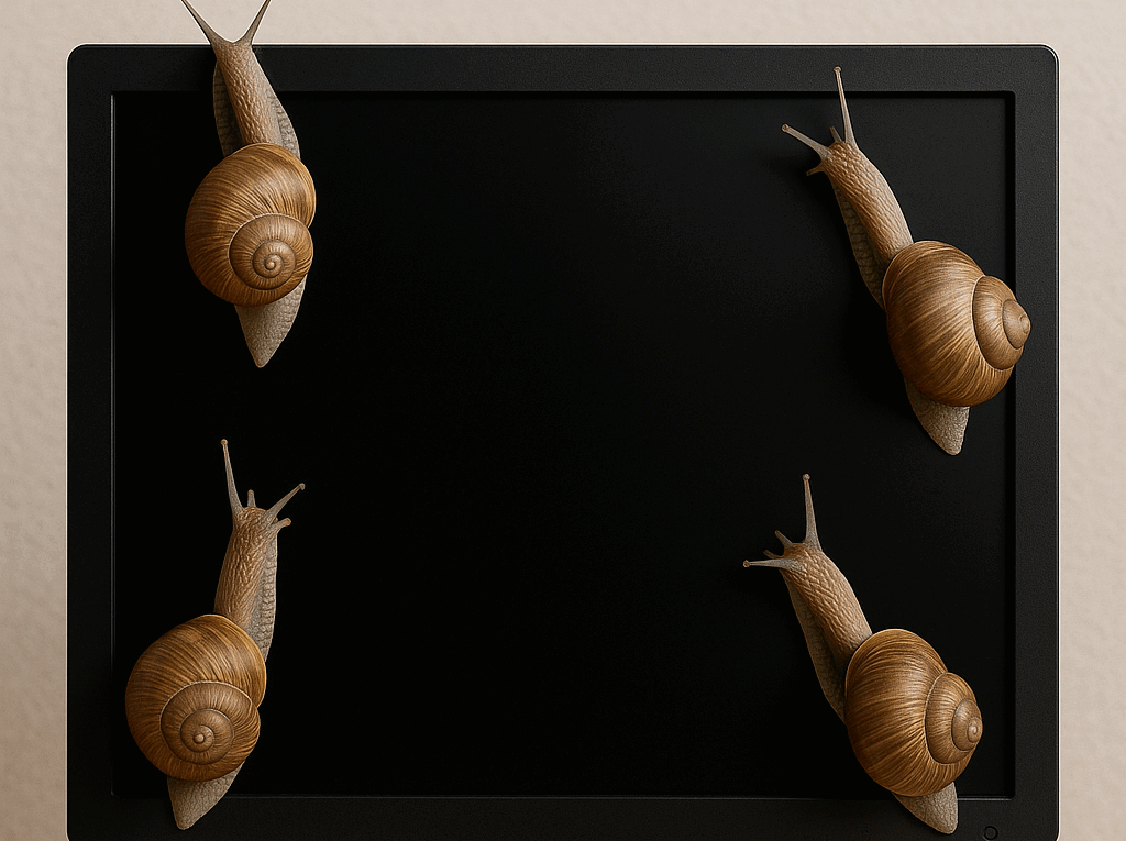 Mijn e-mail en social media slakken