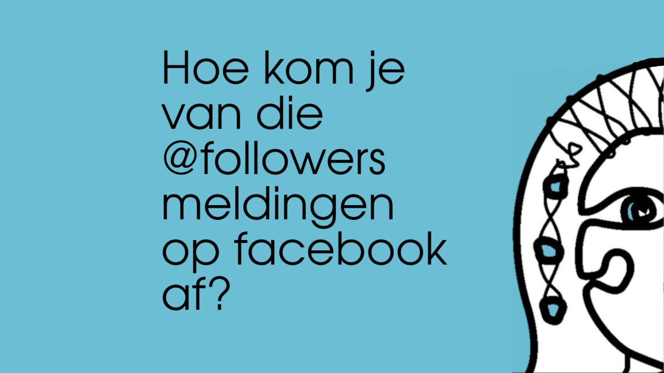 Verplichte spam van @followers op Facebook