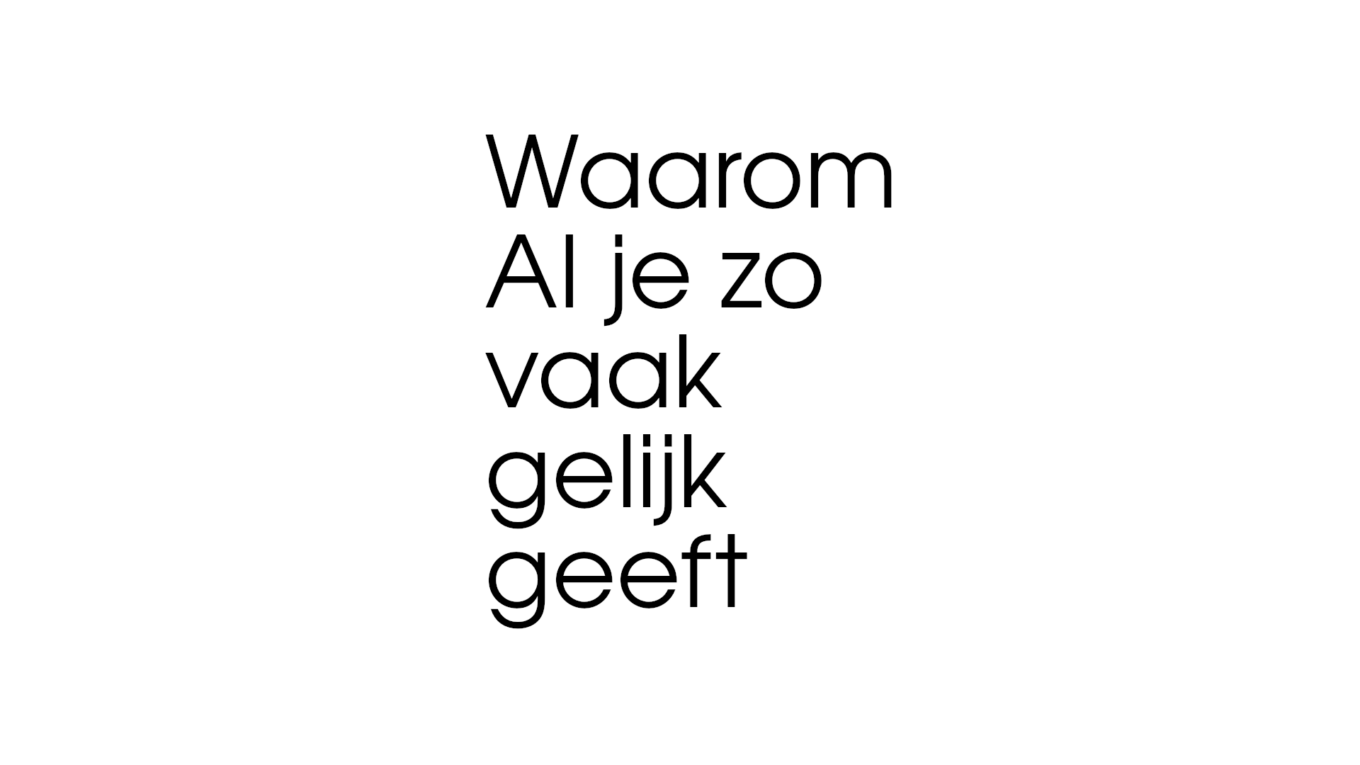 Waarom AI je zo vaak gelijk geeft