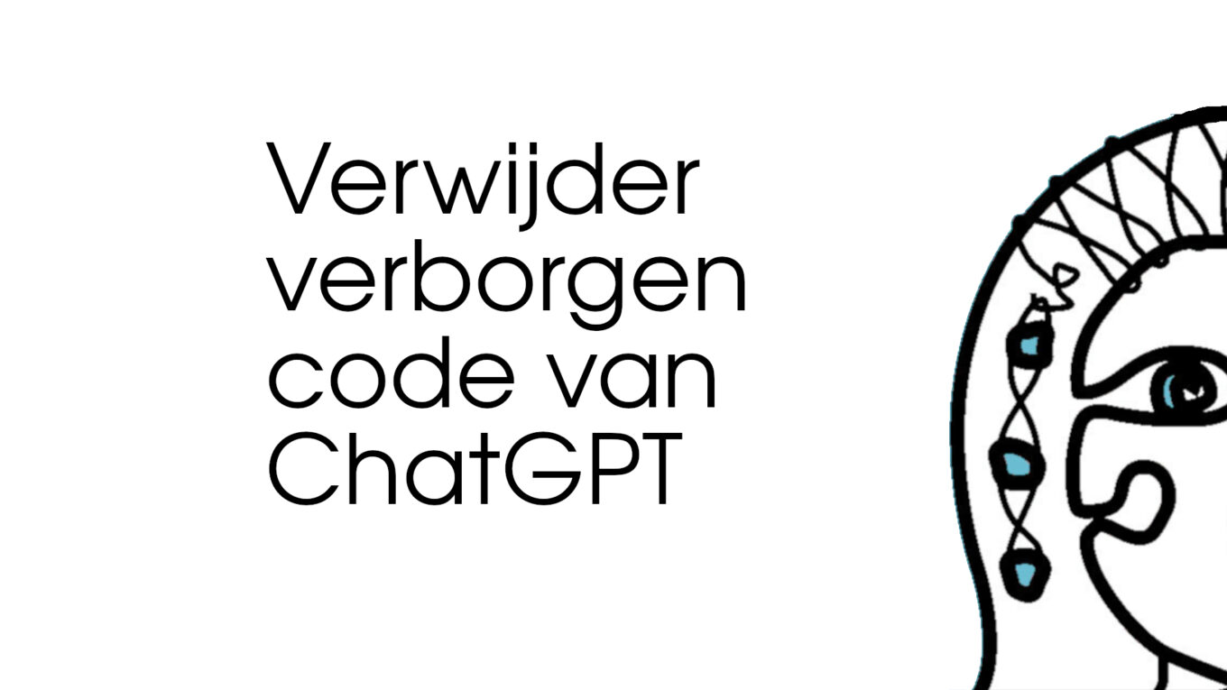 Verwijder verborgen code van ChatGPT