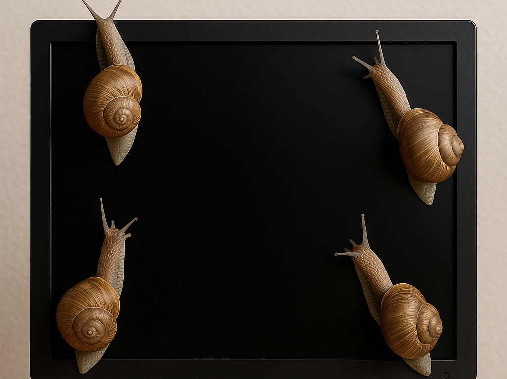 Mijn e-mail en social media slakken